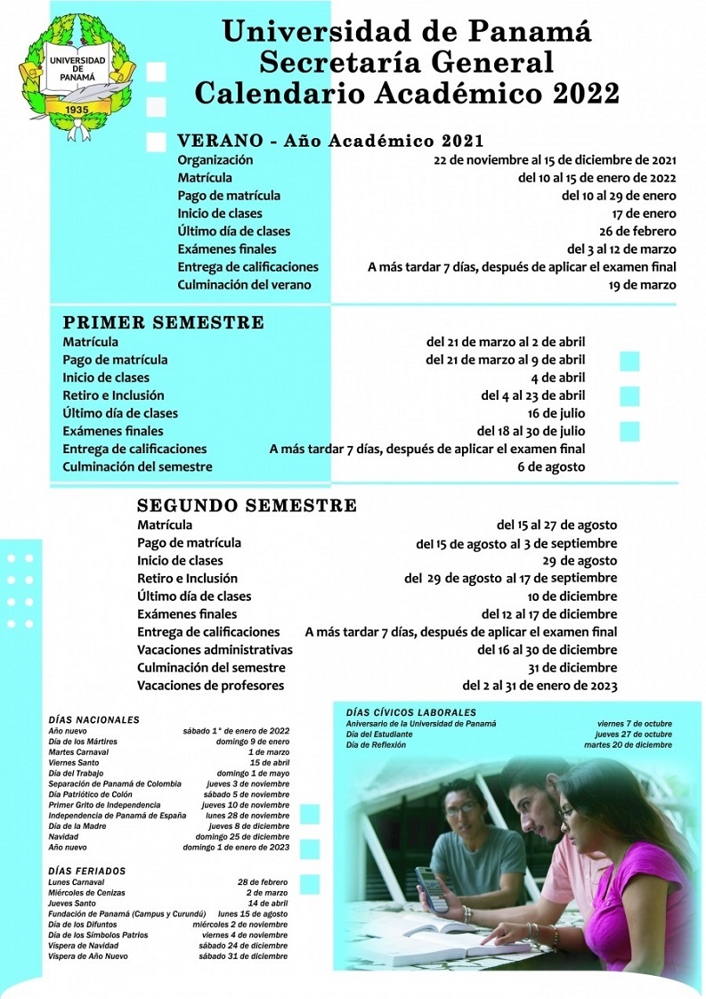 Calendario Académico 2022