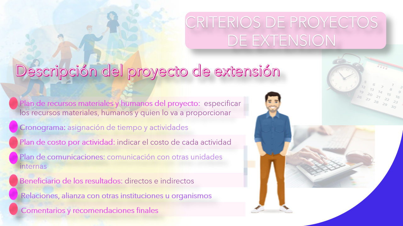 CRITERIOS DE EXTENSION