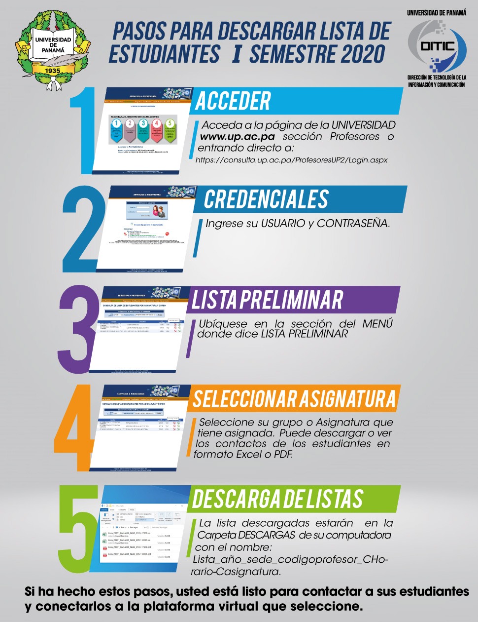 Lista preliminar
