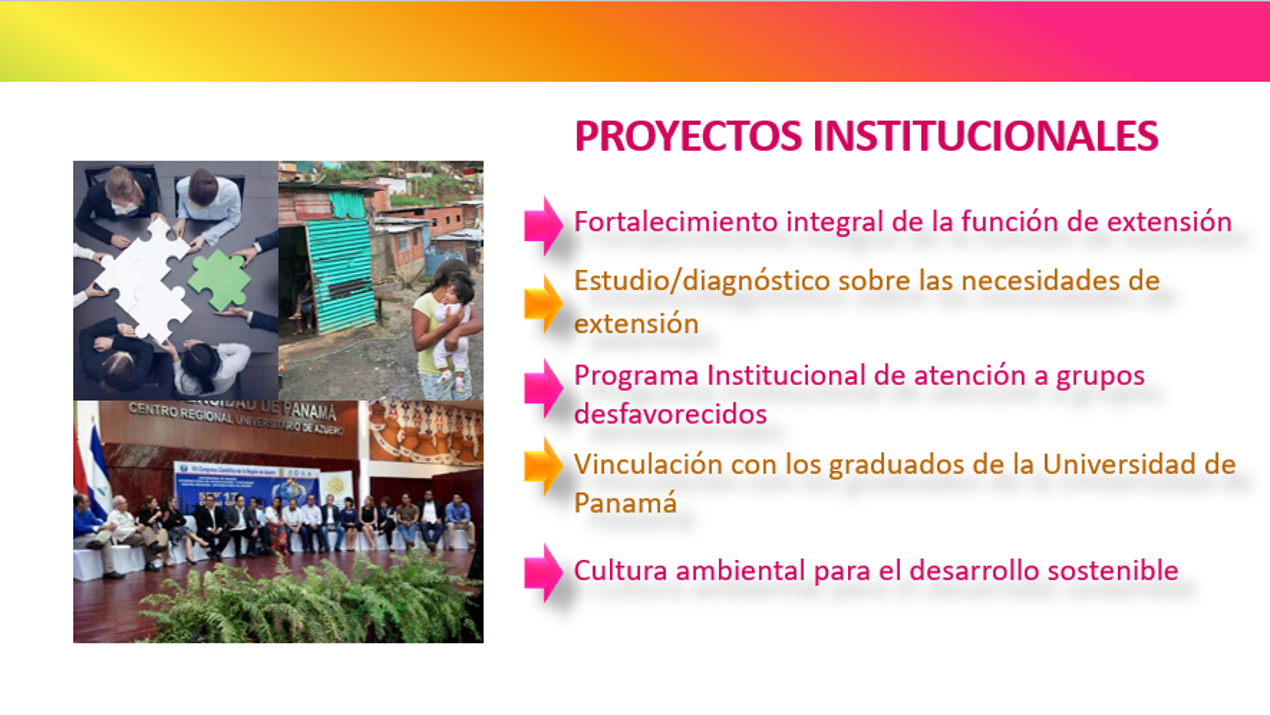PROYECTOS INSTITUCIONALES